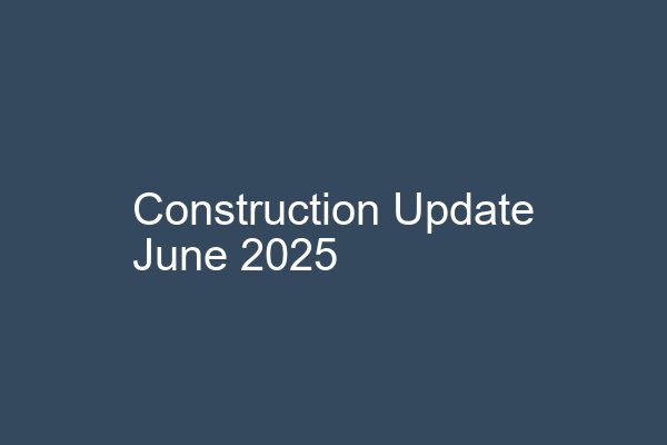 Ground Floor Slab Work - 75% Complete