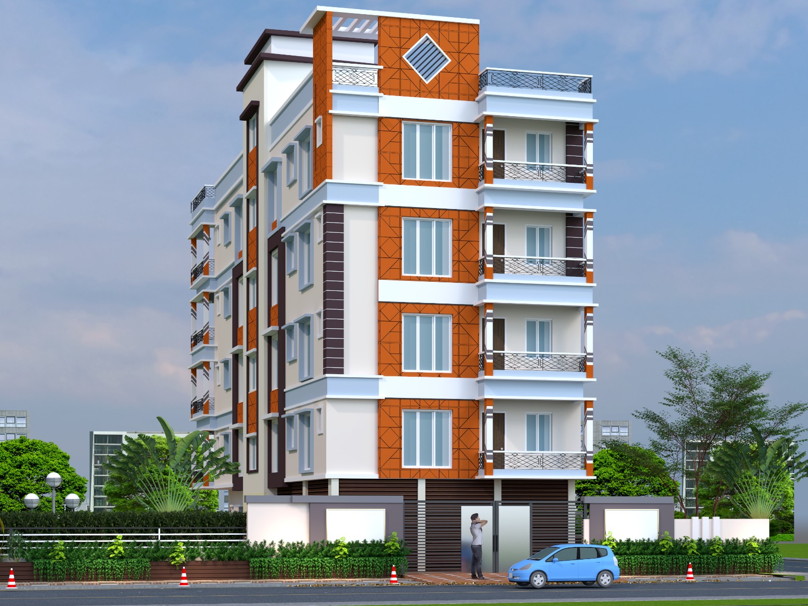 EXTERIOR ELEVATION DESIGN.