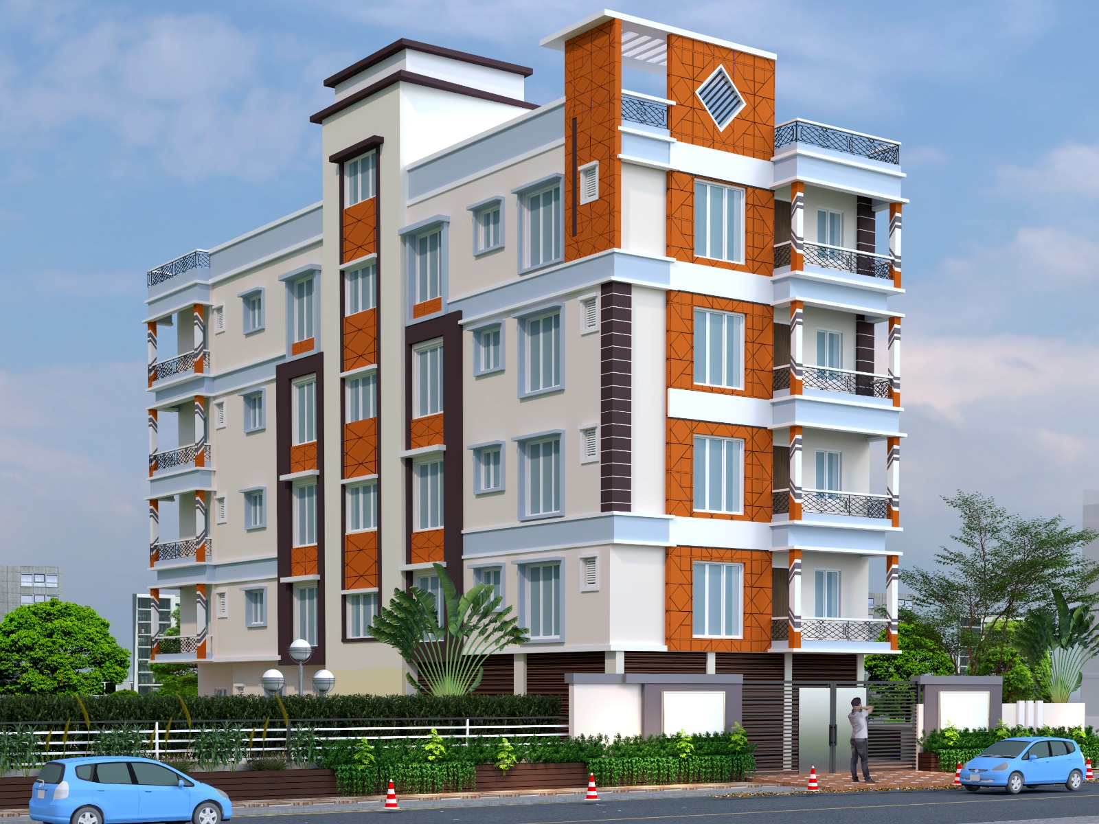 EXTERIOR ELEVATION DESIGN.