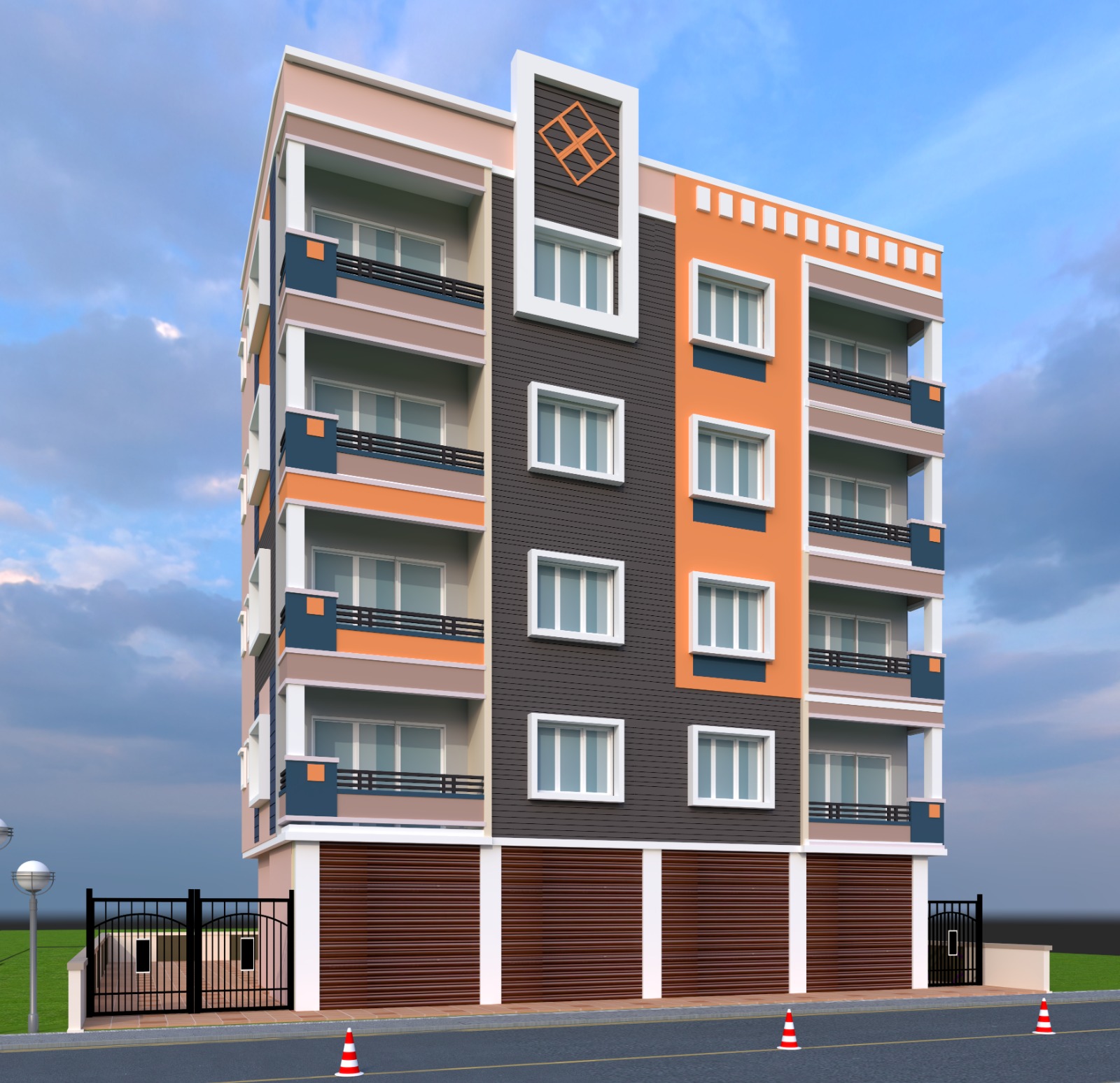 EXTERIOR ELEVATION DESIGN.