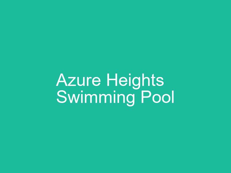 Swimming Pool